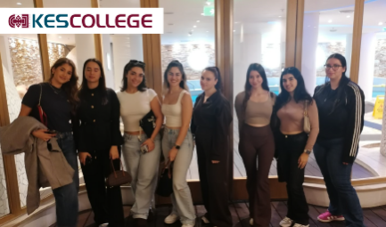 KES College επίσκεψη στο Hilton Λευκωσίας στο πλαίσιο του μαθήματος "Θεραπείες ΣΠΑ".